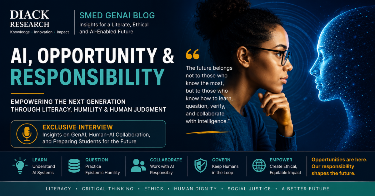 AI, Opportunity, and Responsibility: Reflections on a New Generation of Human–AI Collaboration